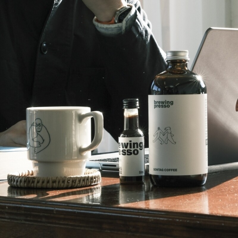 손탁커피,스페셜티 핸드드립 농축 원액 브루잉프레소 50ml(6개), 500ml